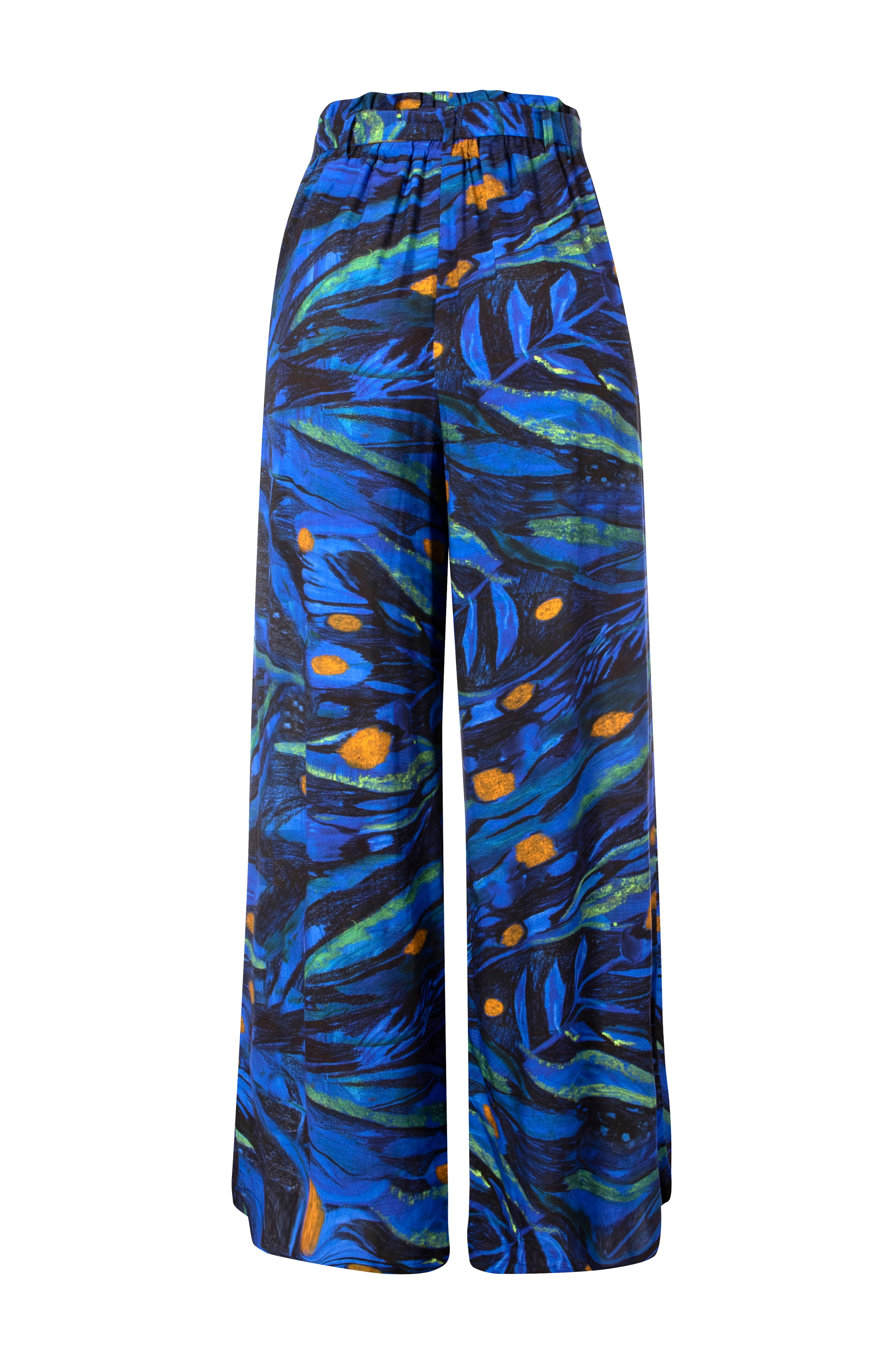 Amy Ayanda Hidden Blooms  - Palazzo Pants