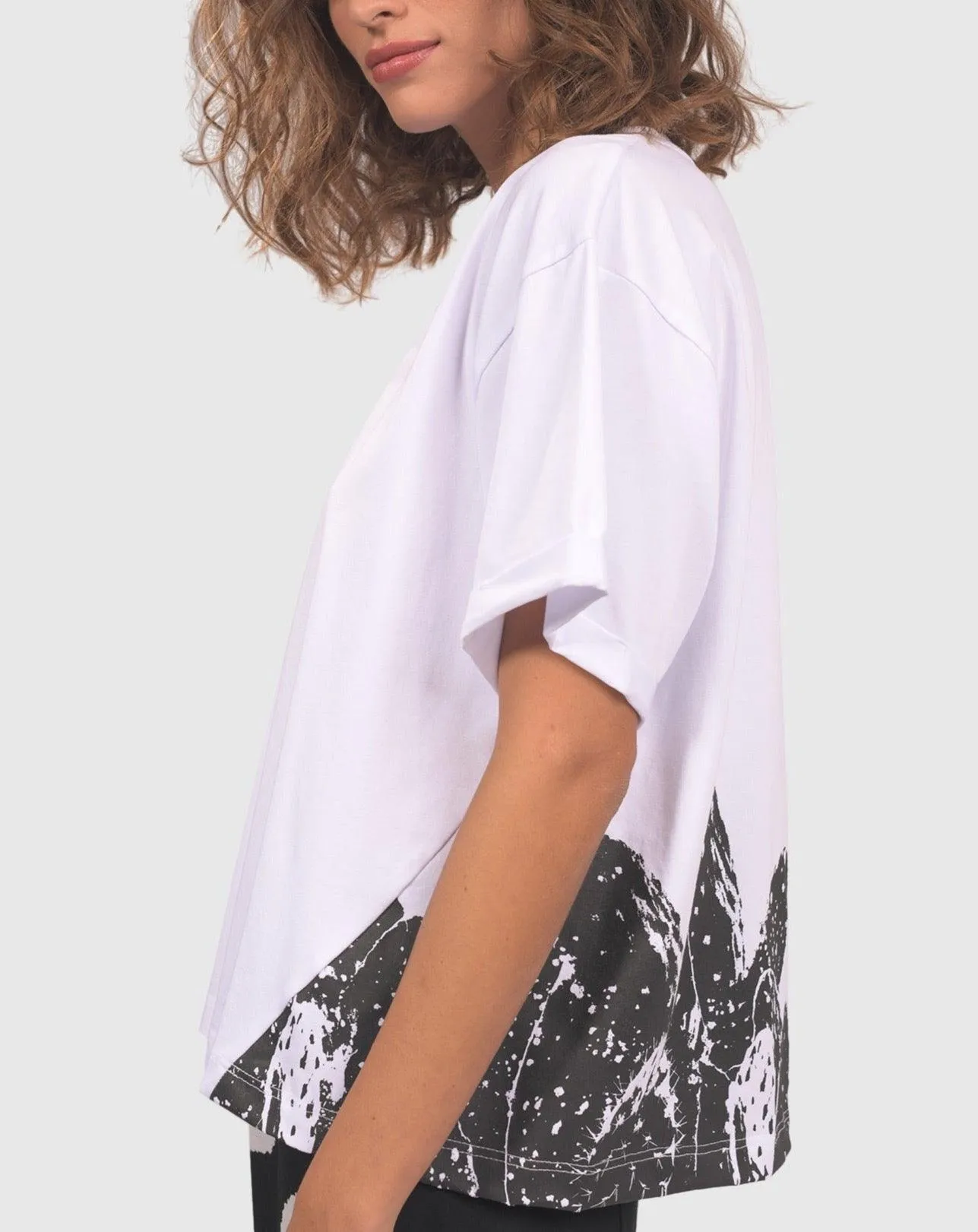 Cactus Jersey Tee, White