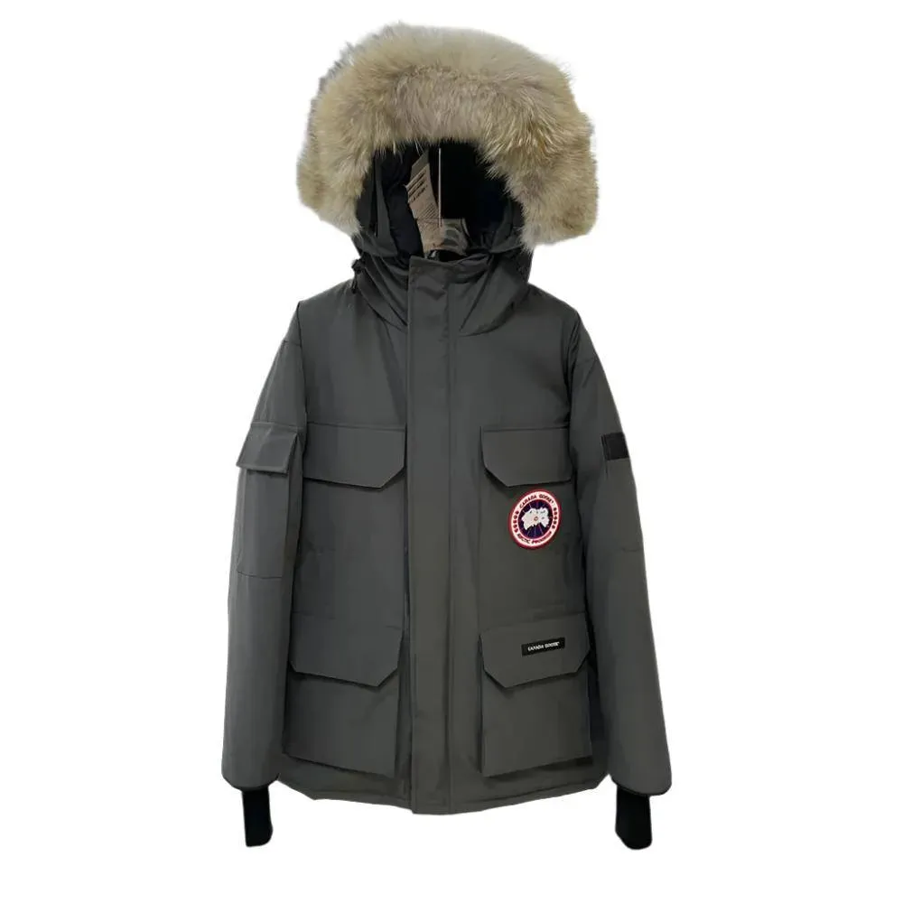Canada Goose Ash Gray Down Jacket