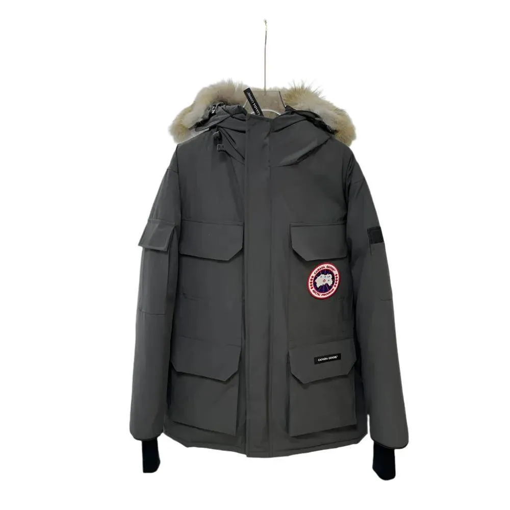 Canada Goose Ash Gray Down Jacket