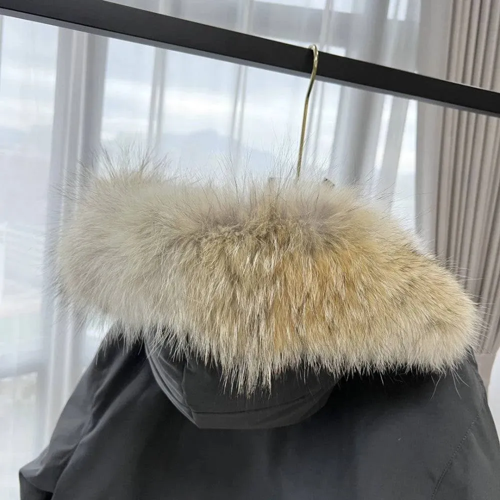 Canada Goose Ash Gray Down Jacket