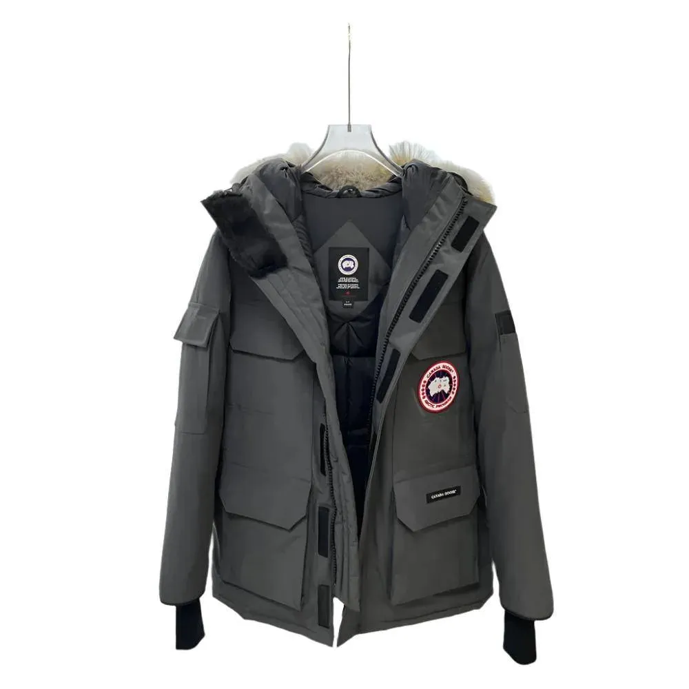 Canada Goose Ash Gray Down Jacket