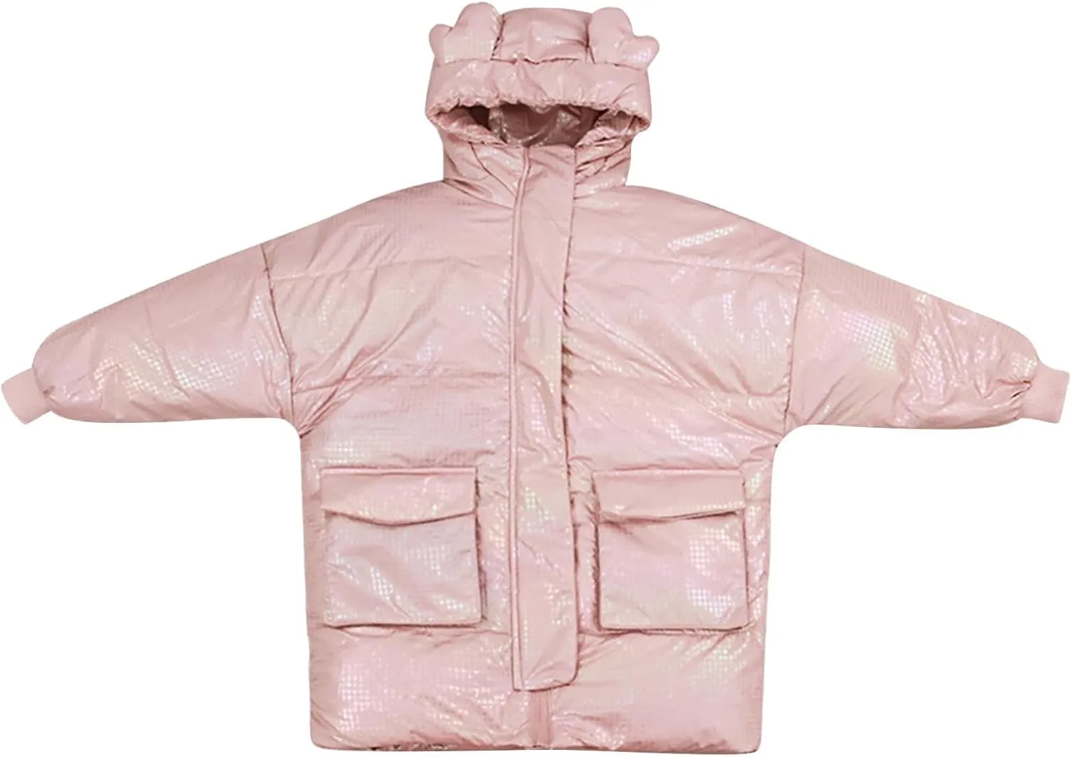 Coats Kids Kids Toddler Baby Girls Boys Winter Warm Thick Solid Cotton Long Sleeve Padded Jacket Youth Boys Winter Coat