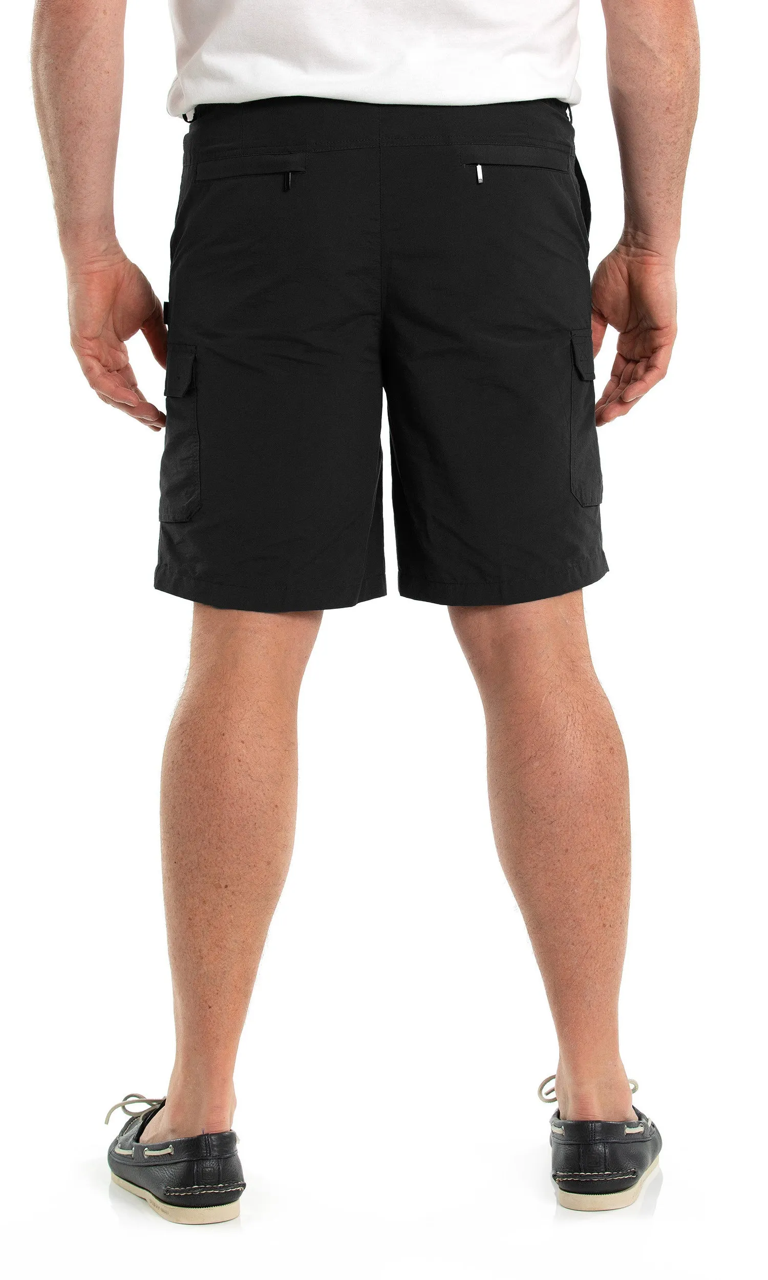 Cotton/Nylon Quickdry Trek Short Black