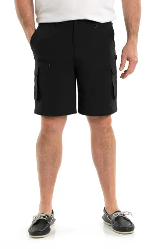 Cotton/Nylon Quickdry Trek Short Black