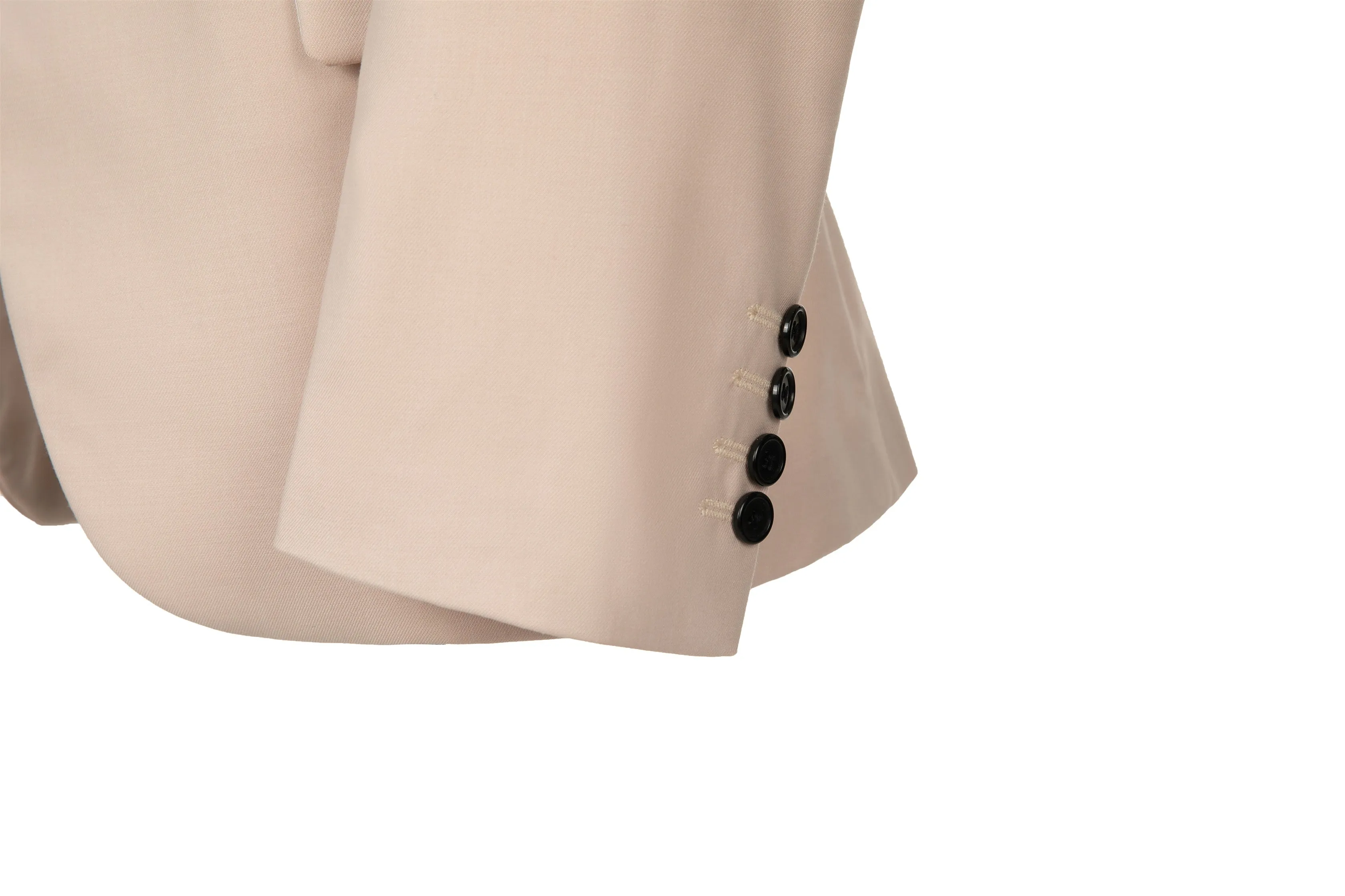 Formal 2 Pieces Mens Suit Double Breasted Flat Notch Lapel Tuxedos (Blazer Pants)