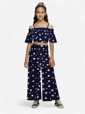 Girls Rayon Top with Palazzo