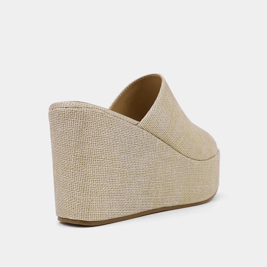 Ilaria Gold Wedge