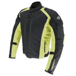 Joe Rocket Turbulent Mens Textile Jacket Black/Hi-Viz