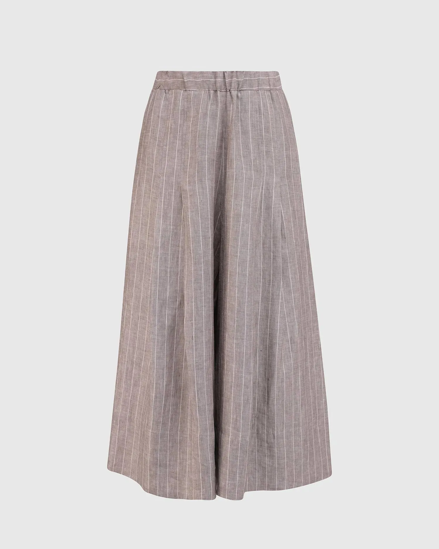 Linea Palazzo Crop Pants, Dove
