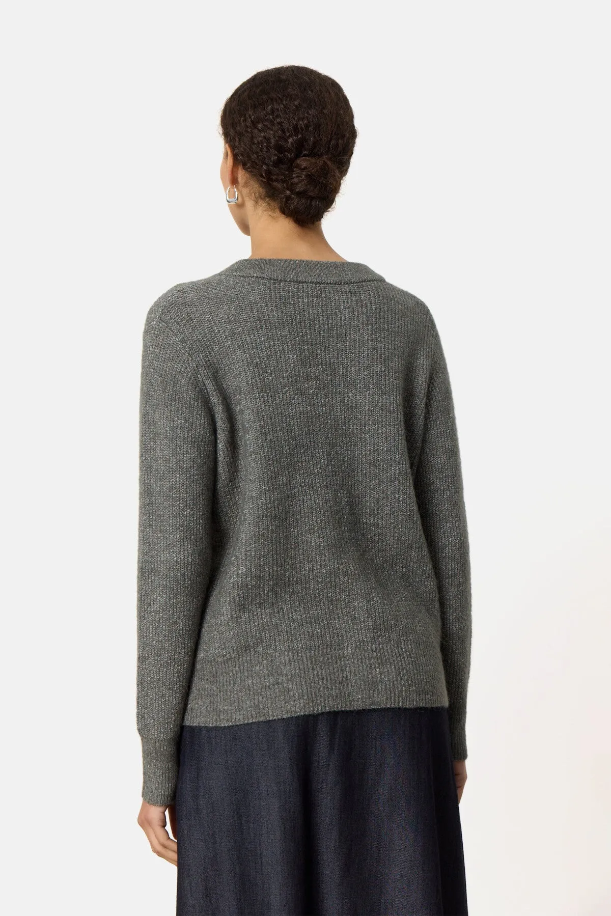 LR-FELIX 2 Pullover Dark grey