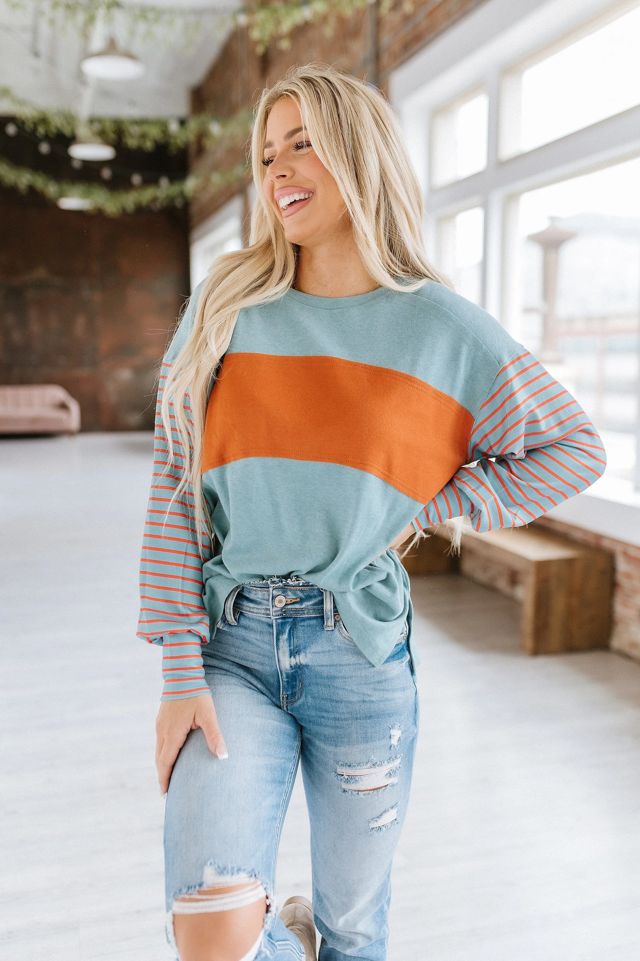 Melina Colorblock Tunic | S-2XL | PRE ORDER