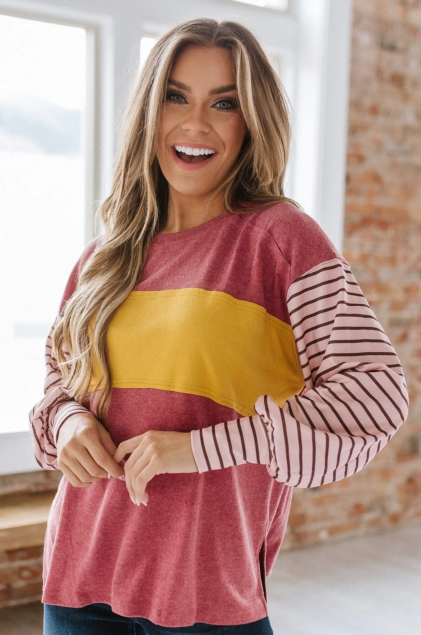 Melina Colorblock Tunic | S-2XL | PRE ORDER
