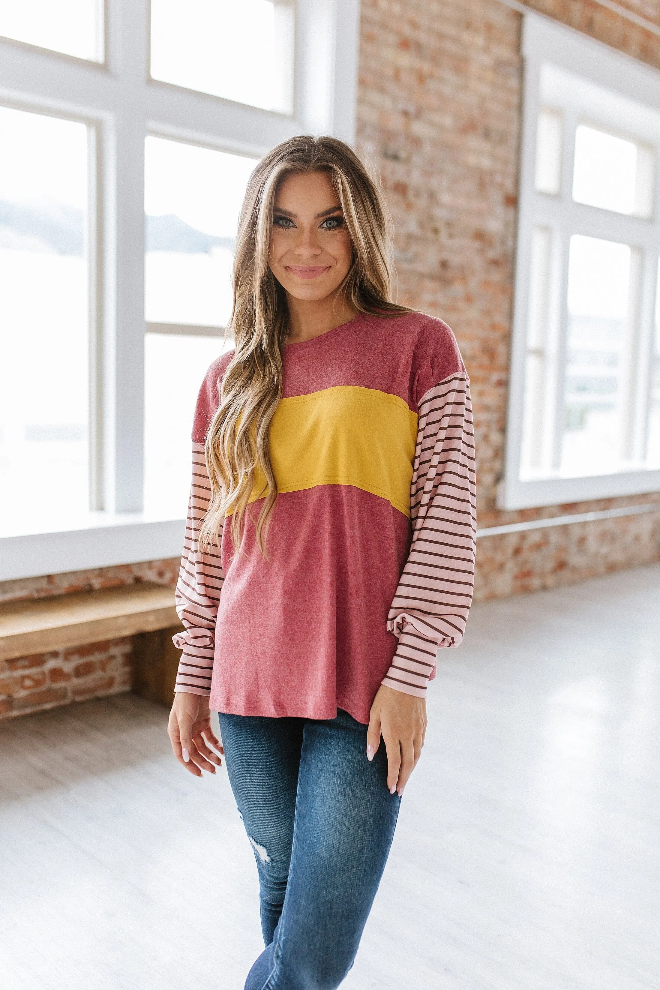 Melina Colorblock Tunic | S-2XL | PRE ORDER
