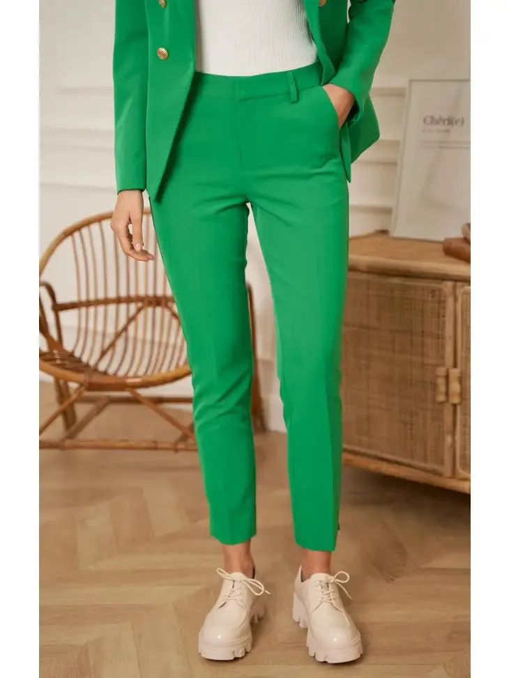Natasha Suit Pants - Green