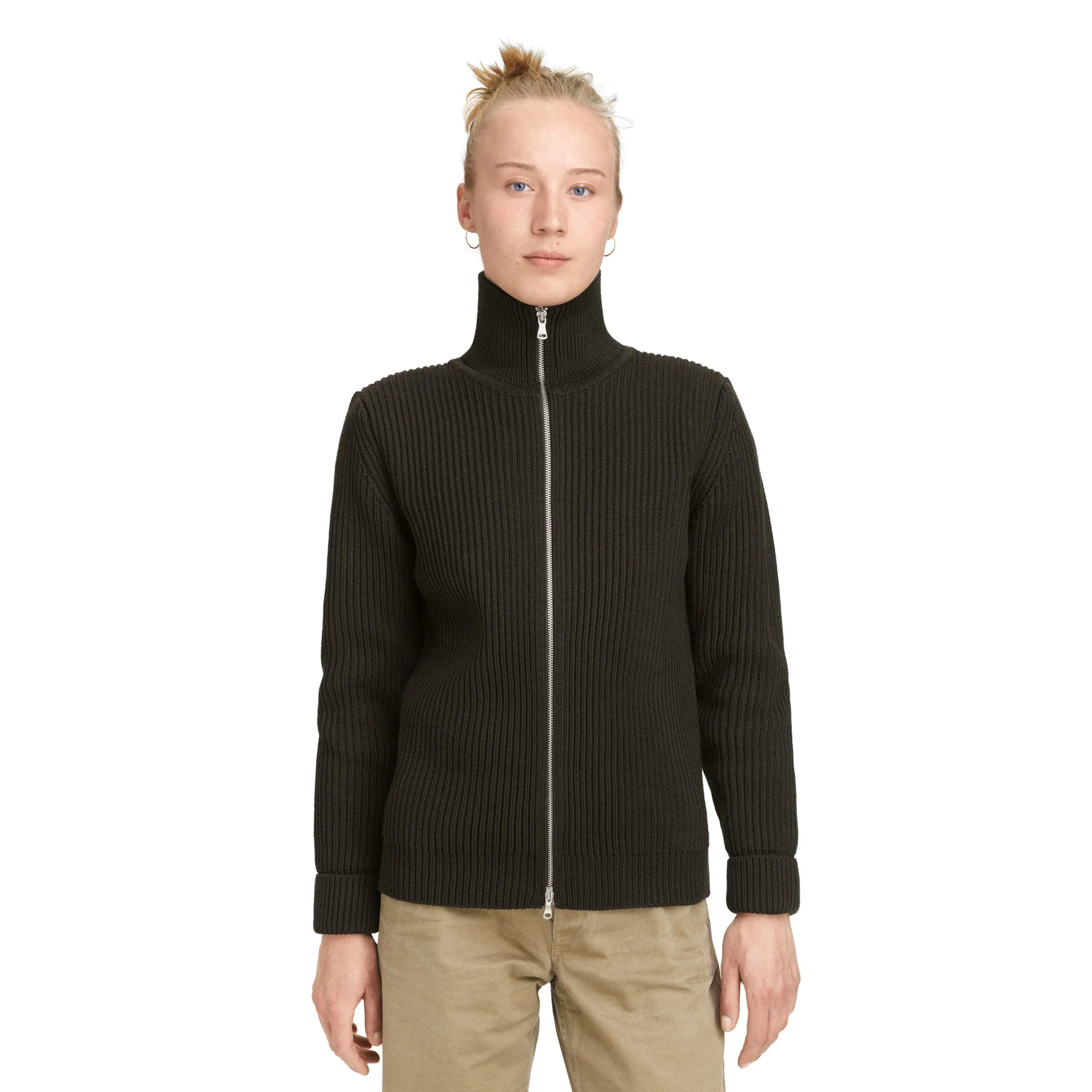 Navy Full-Zip Light Indigo