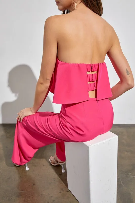Strapless Formal Jumpsuit