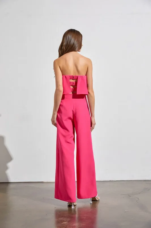 Strapless Formal Jumpsuit