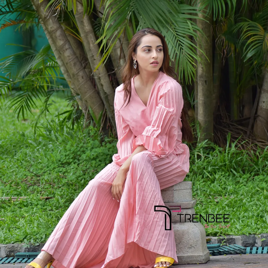 Sunset Dreams Pleated Co-ord Set