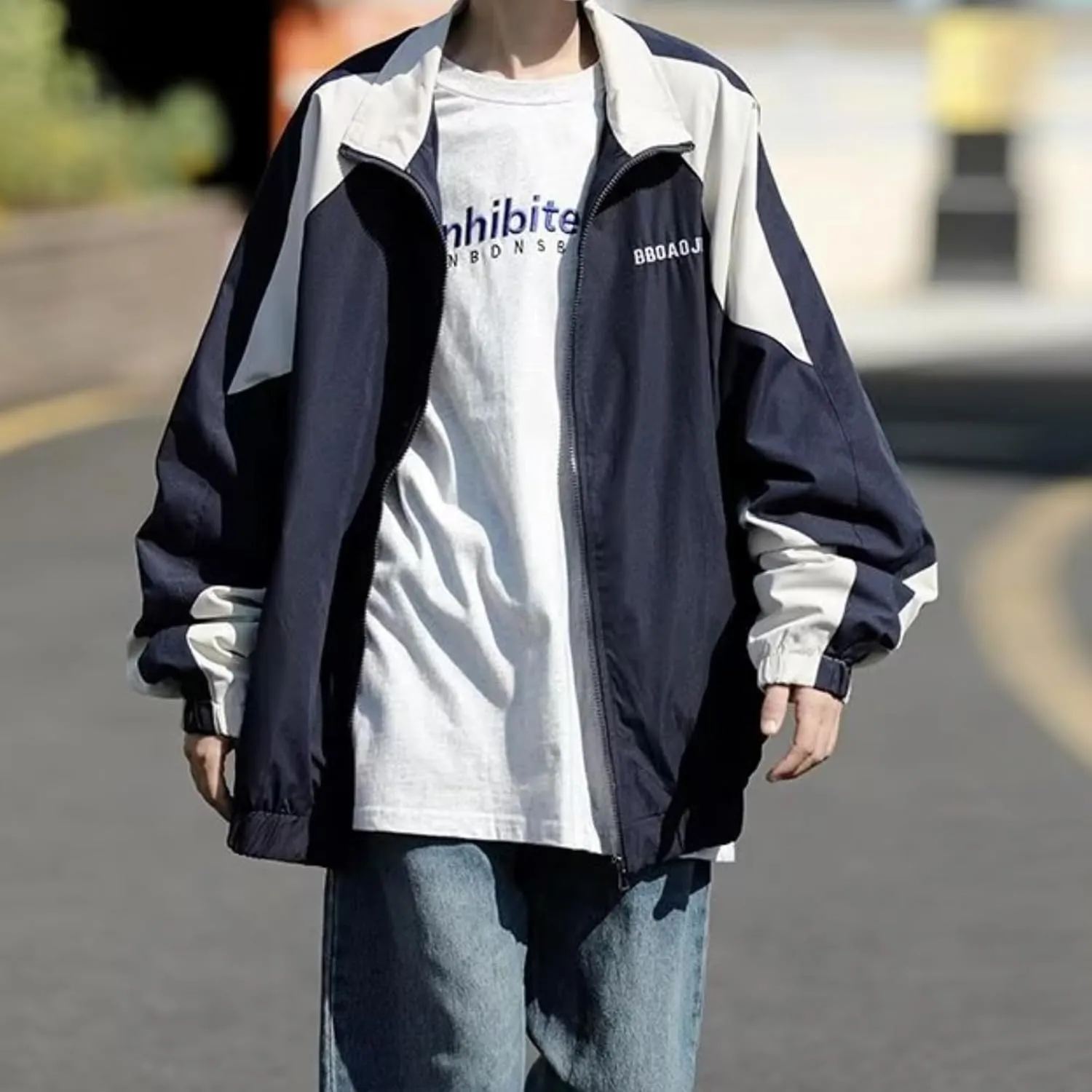 Unisex Varsity Jacket, Letter Winter Jackets for Men and Women Streetwear Bomber Coats
