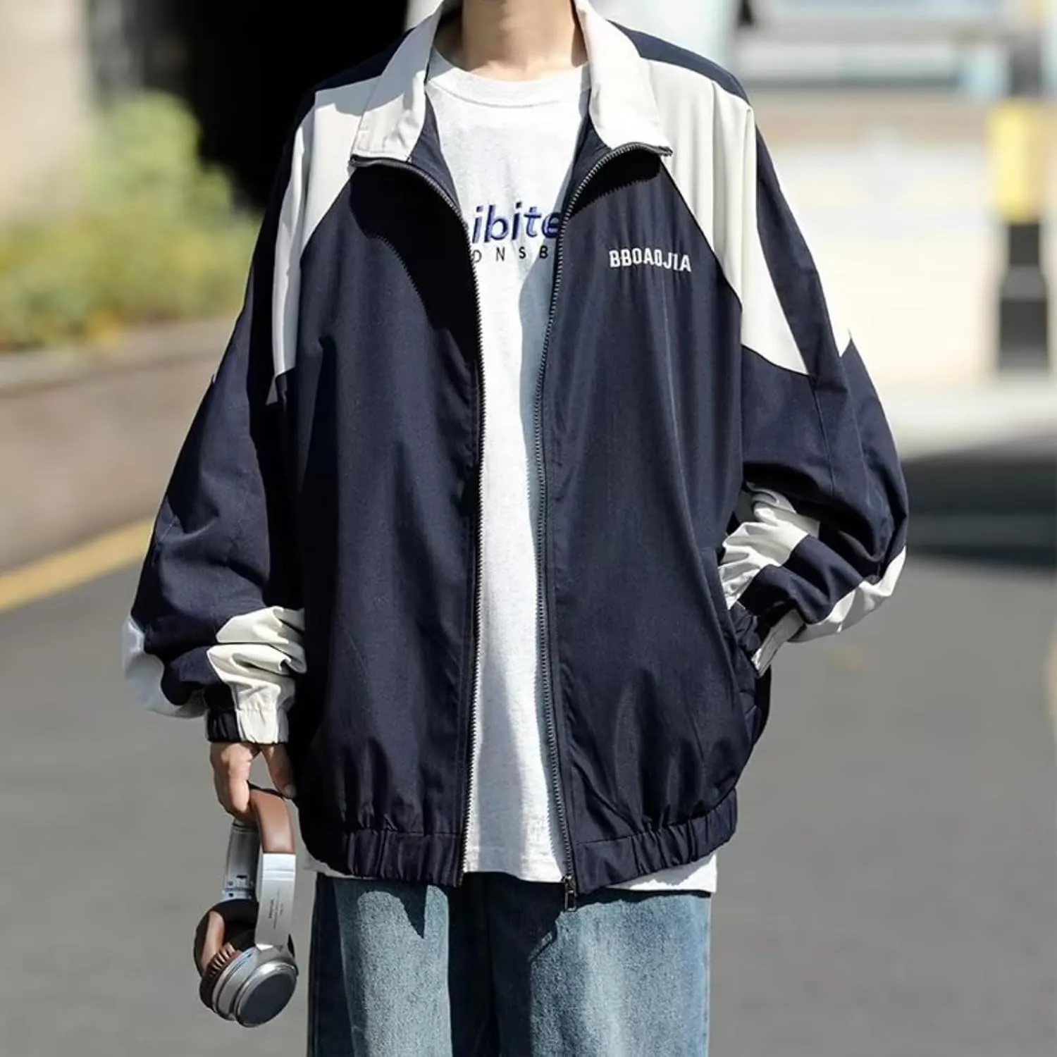 Unisex Varsity Jacket, Letter Winter Jackets for Men and Women Streetwear Bomber Coats