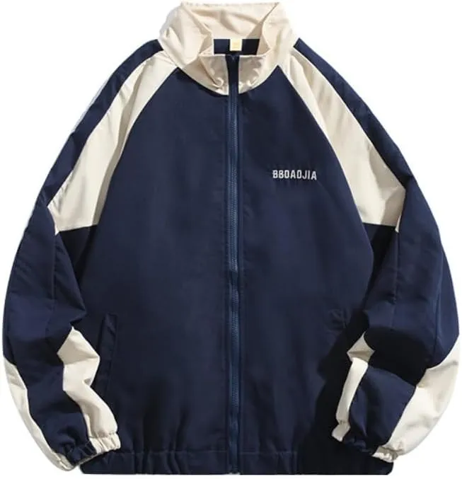 Unisex Varsity Jacket, Letter Winter Jackets for Men and Women Streetwear Bomber Coats