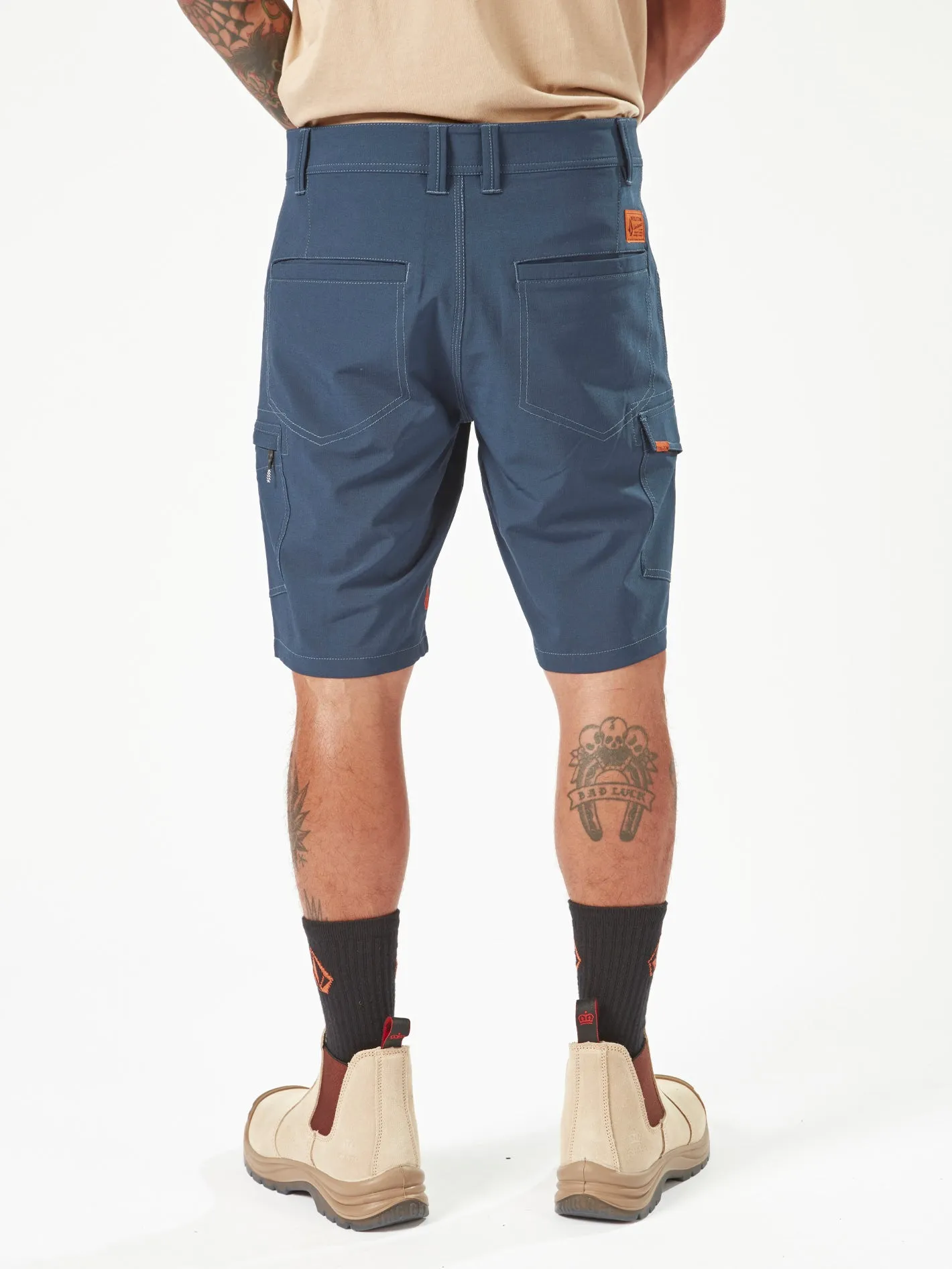 Volcom Workwear Slab Hybrid Shorts - Navy
