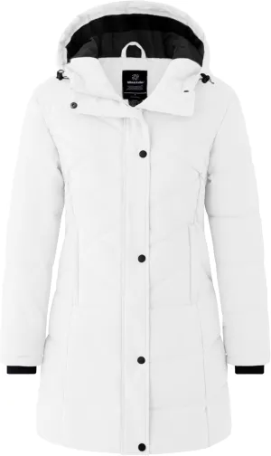 wantdo Women's Winter Jacket Puffy Coat Puffer Jackets Warm Winter Coats