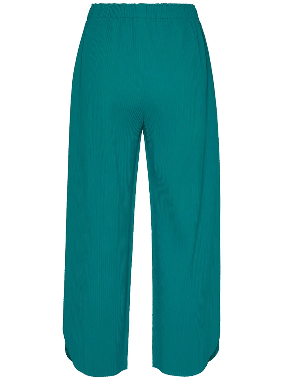 Wing Pleats Straight Pants
