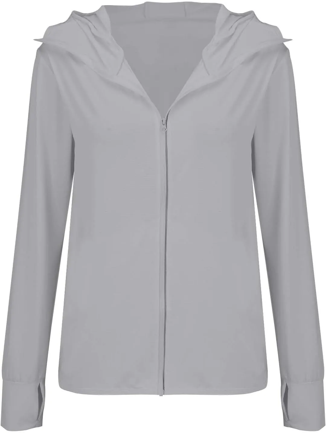 Women's UPF 50  Sun Protection Shirts SPF Jacket UV Cooling Hoodie Long Sleeve Summer Clothing for Outdoor Hiking